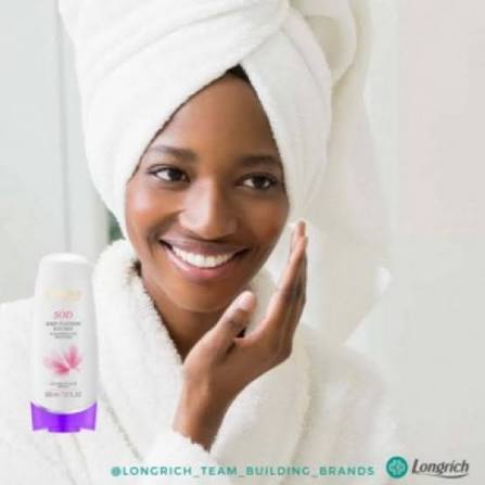 cheap  Longrich SOD Body Cream. buy and sale China, Europe, Turkey, German in wholesale prices Cameroon. FR: Le lait corporel SOD Longrich (enrichi en placenta de brebis et vitamine E) est un soin hydratant puissant conçu pour réparer, protéger et adoucir la peau. Il est réputé pour atténuer les vergetures, combattre les signes du vieillissement, et un